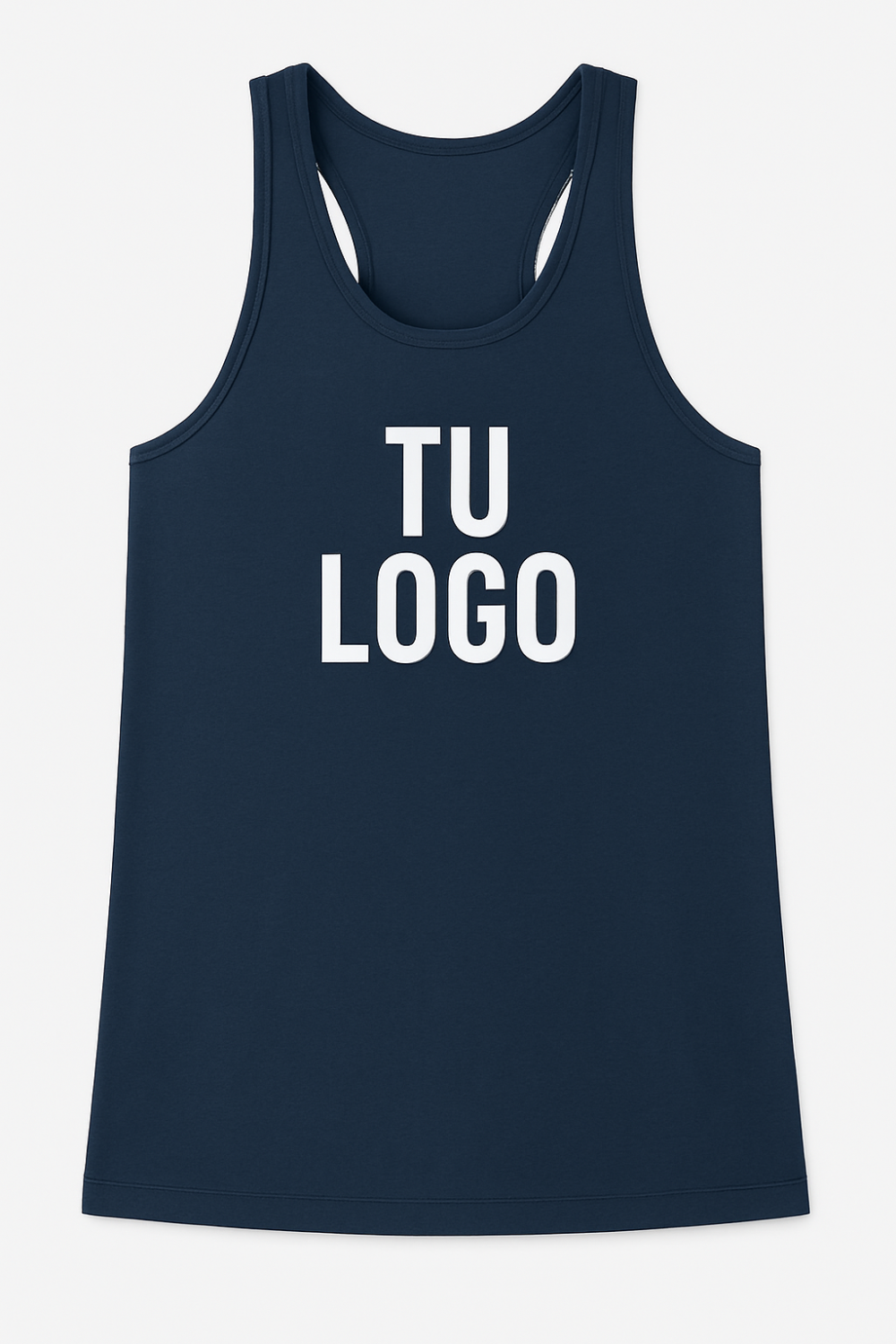 Deportiva sin Mangas 100% Algodón | Corte Racerback | Personalizable DTF - Imagen 8