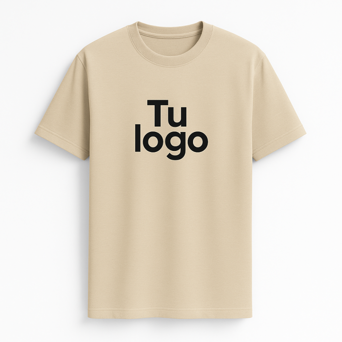 Camiseta Básica para Caballero – 100% Algodón | Personalizable con DTF