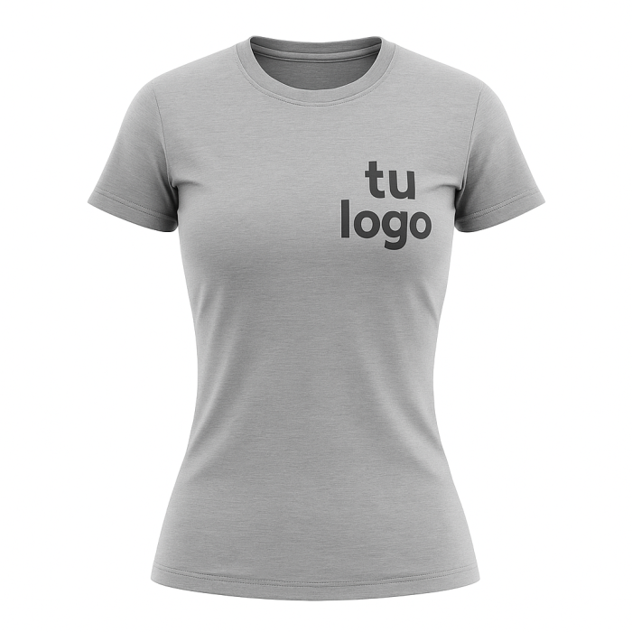 Camiseta Mujer 100% Algodón | Corte Entallado | Personalizable DTF