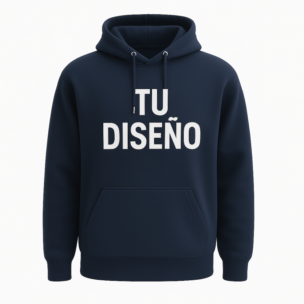 Hoodie Clásico 100% Algodón | Personalizable con DTF | Capucha Ajustable - Imagen 2