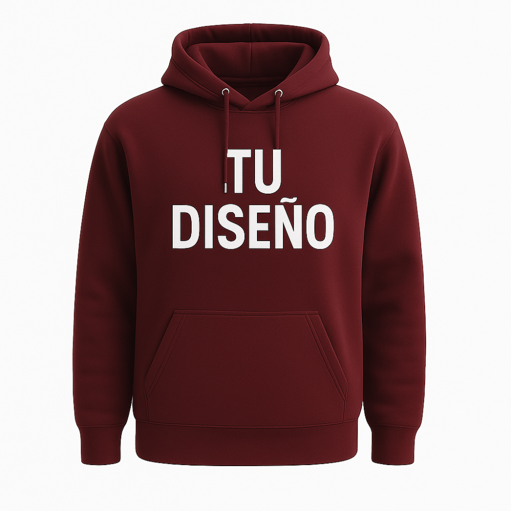 Hoodie Clásico 100% Algodón | Personalizable con DTF | Capucha Ajustable - Imagen 3