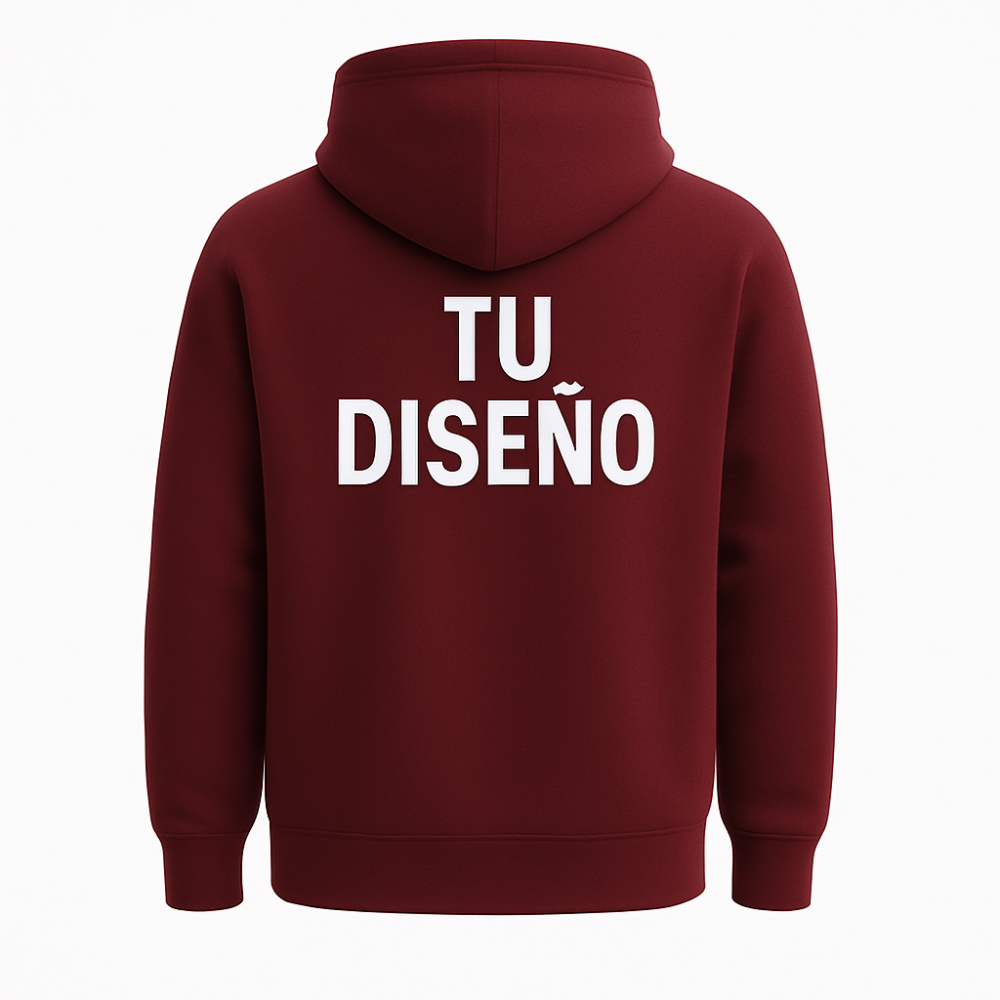 Hoodie Clásico 100% Algodón | Personalizable con DTF | Capucha Ajustable - Imagen 4