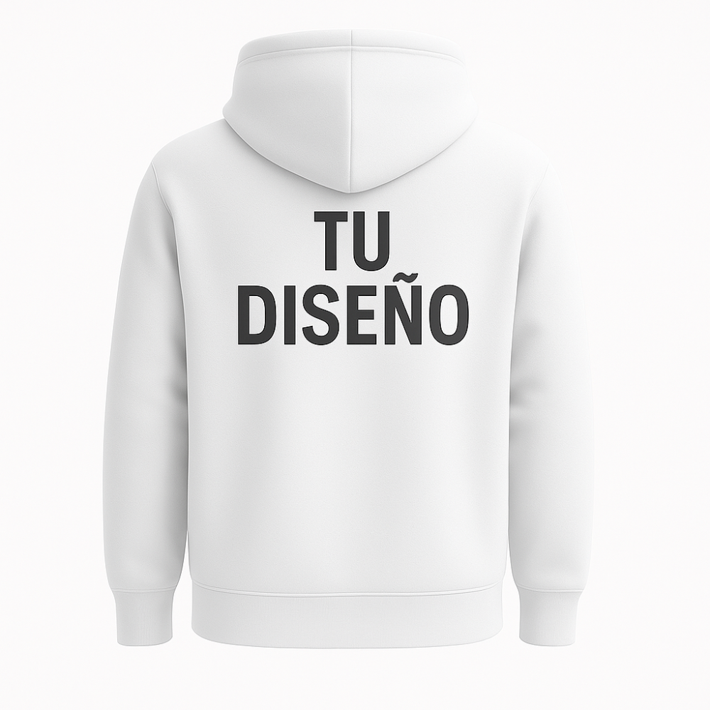 Hoodie Clásico 100% Algodón | Personalizable con DTF | Capucha Ajustable - Imagen 5