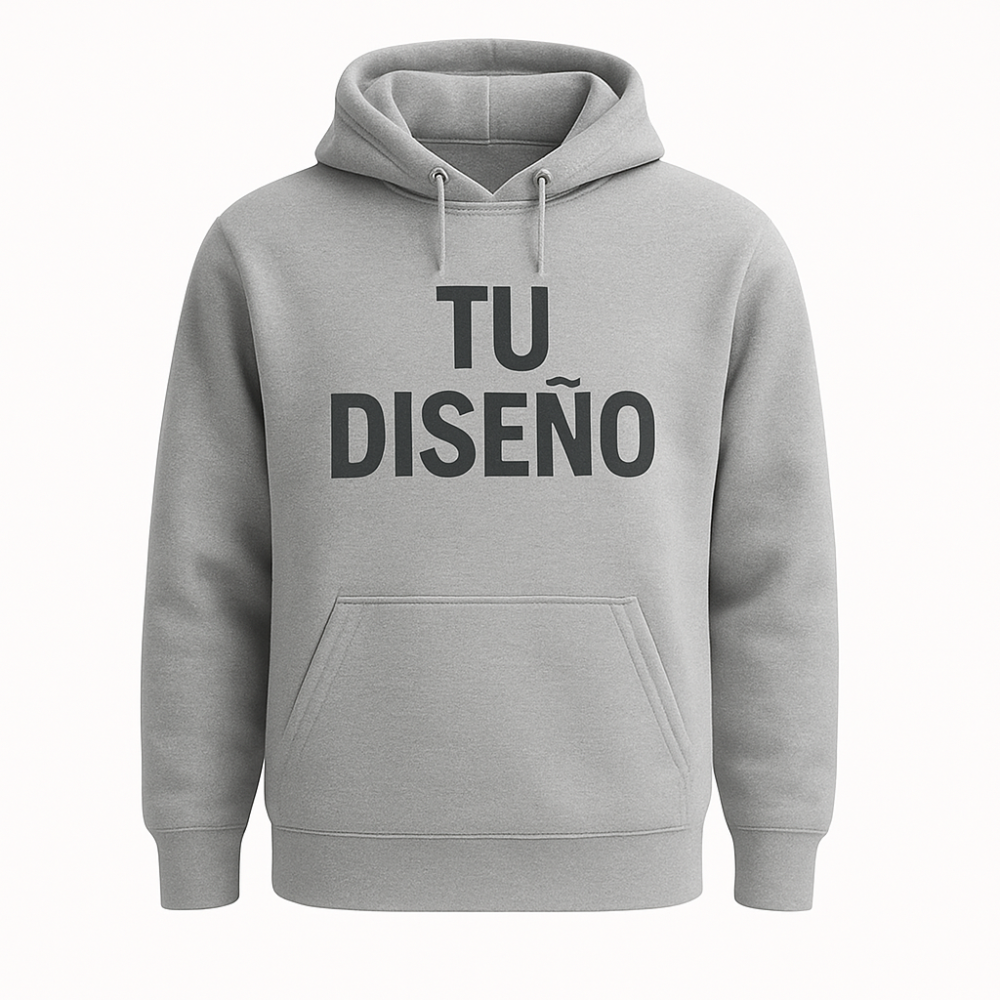Hoodie Clásico 100% Algodón | Personalizable con DTF | Capucha Ajustable - Imagen 7