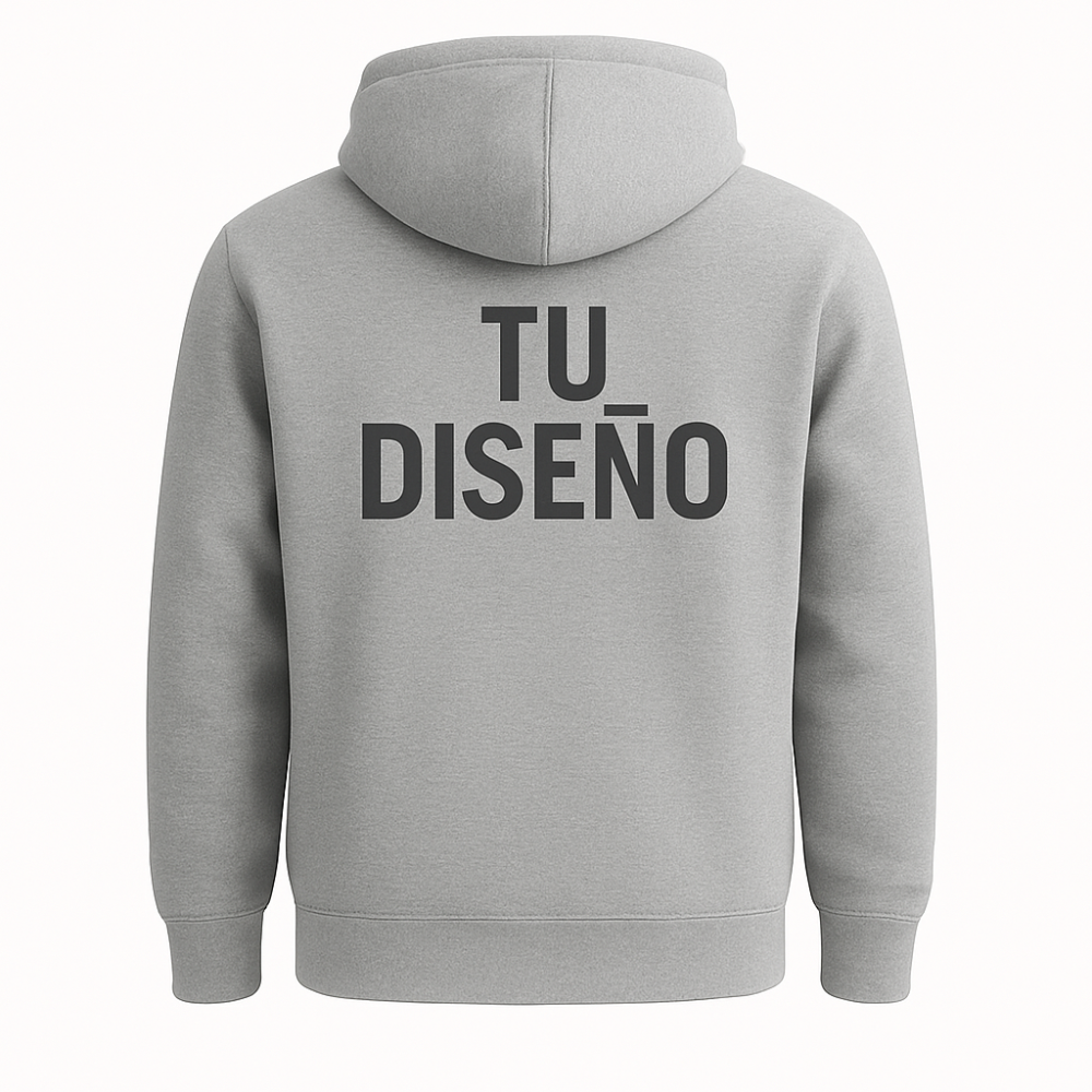 Hoodie Clásico 100% Algodón | Personalizable con DTF | Capucha Ajustable - Imagen 10