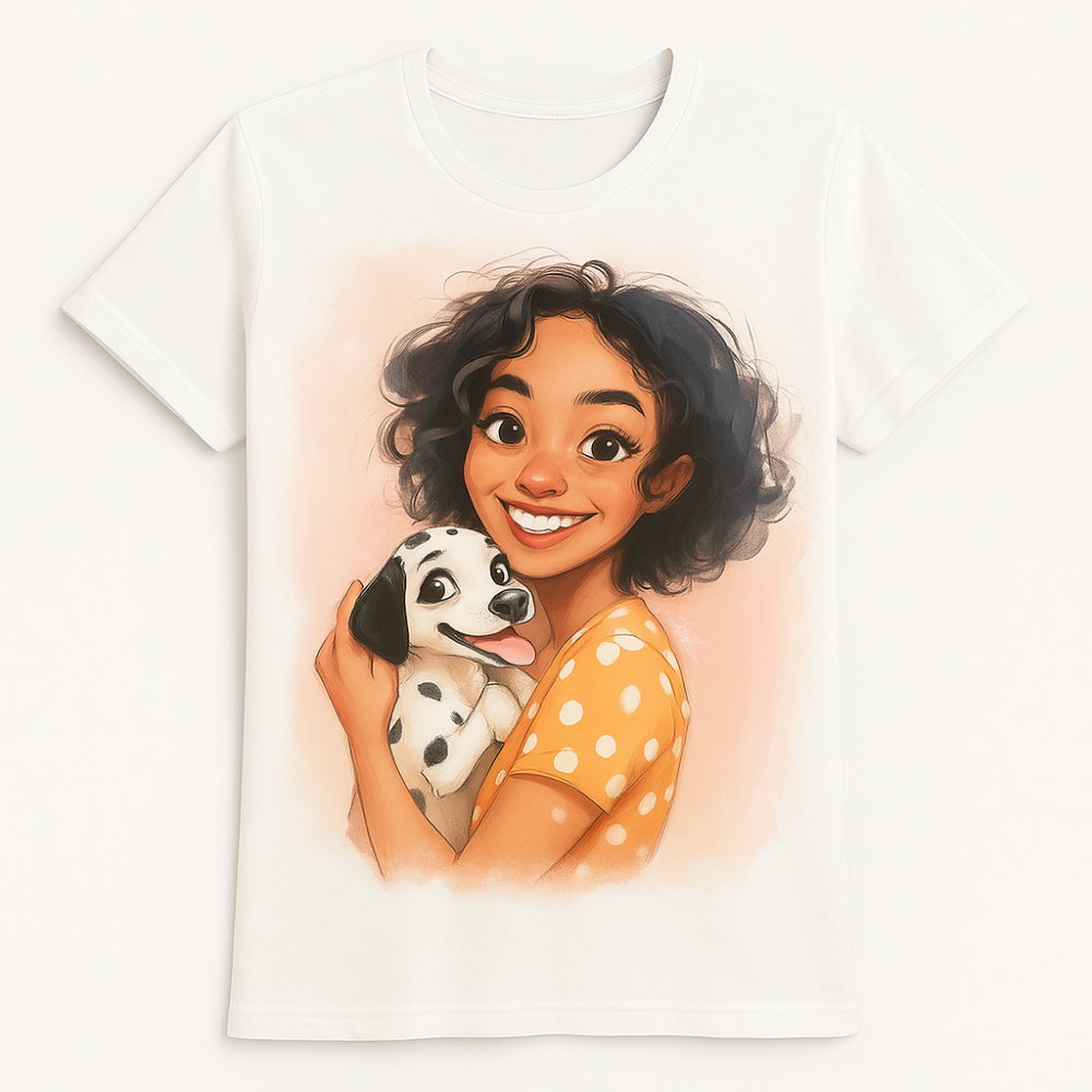 Camiseta PetLovers – 100% Algodón Premium | Personalizable con DTF HD - Imagen 5